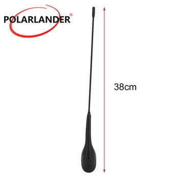 

2017 AM FM Radio Antenna Aerial Base Kit Black Car Digital Automobiles bus Aerial FM Aerial New Car Styling Top Roof Mount