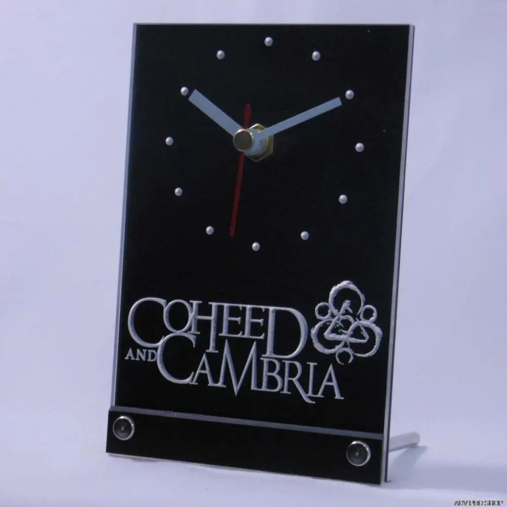 Tnc0156 coheed Камбрия Beer барная стойка регистрации 3D светодиодный часы