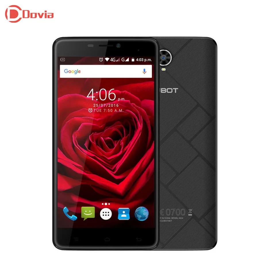 Original Cubot Max 4G 6 0 HD 4100mAh OTG Smartphone Android 6 0 Octa Core MTK6753A