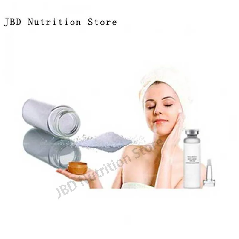 

Polymer hyaluronic acid 99% powder, anti-aging, moisturizing skin, hydrating free shipping