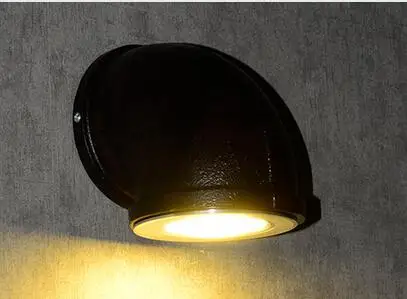 

water pipe aisle industrial wind wall lamp Space artwall loft creative personality retro Restaurant Bar American country light
