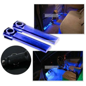 

Romantic Accessories Styling Strip Decoration Floor Multi Use Led Light Auto Atmosphere Car Interior DIY Nightlight Easy Install