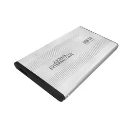 Hdd box HDD Sata SSD 2,5 "жесткий диск случая высокого Скорость USB 3,0 внешнего резервного корпус Портативный Алюминий сплав дропшиппинг