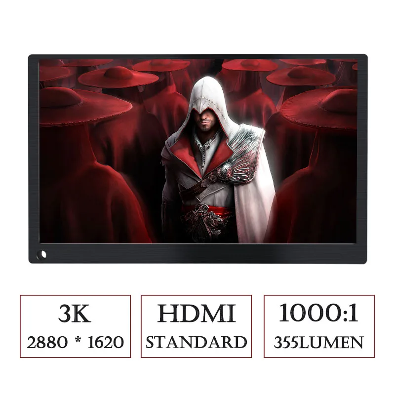 15 6 дюймов труба из углеродистого волокна 3 K ЖК дисплей Экран Стандартный HDMI Bulit в