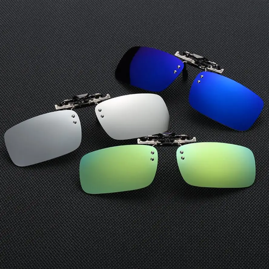 Cycling Eyewear Detachable Night Vision Lens Driving Metal Polarized