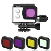 SJCAM SJ7 Waterproof Case Lens cap Housing filter/Diving UV/CPL/Red Shell/Box Cover for SJ7 Star / Air Action Camera Accessories ► Photo 1/6