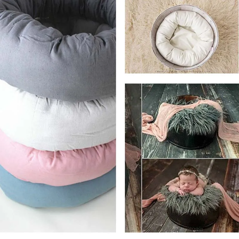 Подушка для сна для новорожденных, Детская фотография, фотостудия, аксессуары, позирующая подушка в форме полумесяца