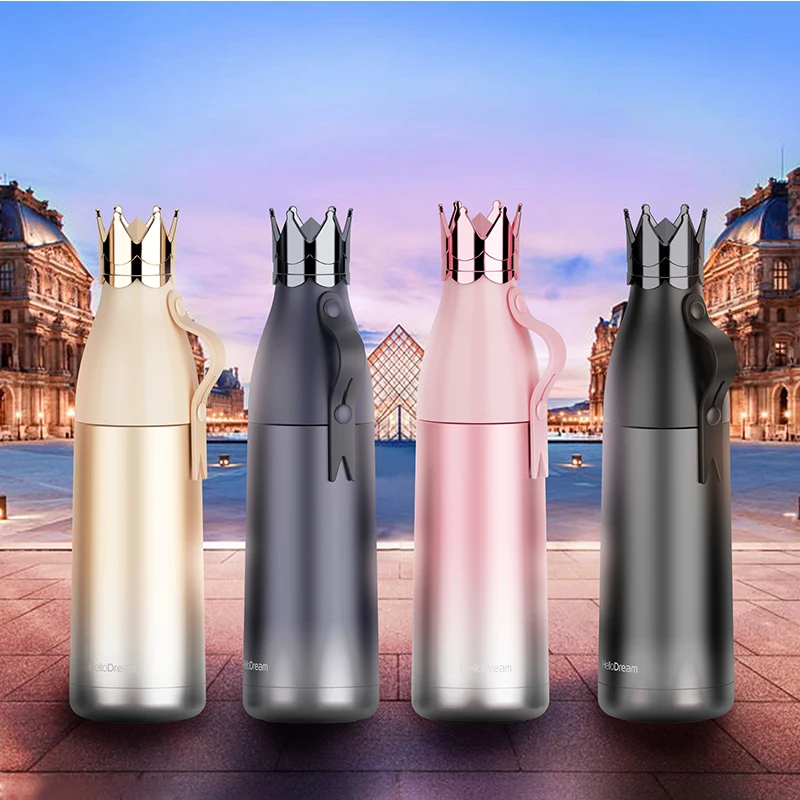 

New 350ml 304 Stainless Steel Hot Water Bottle For baby Outdoor Mug Coffee Tea Cup Travel Bottles Vacuum Flasks & Thermoses Cup