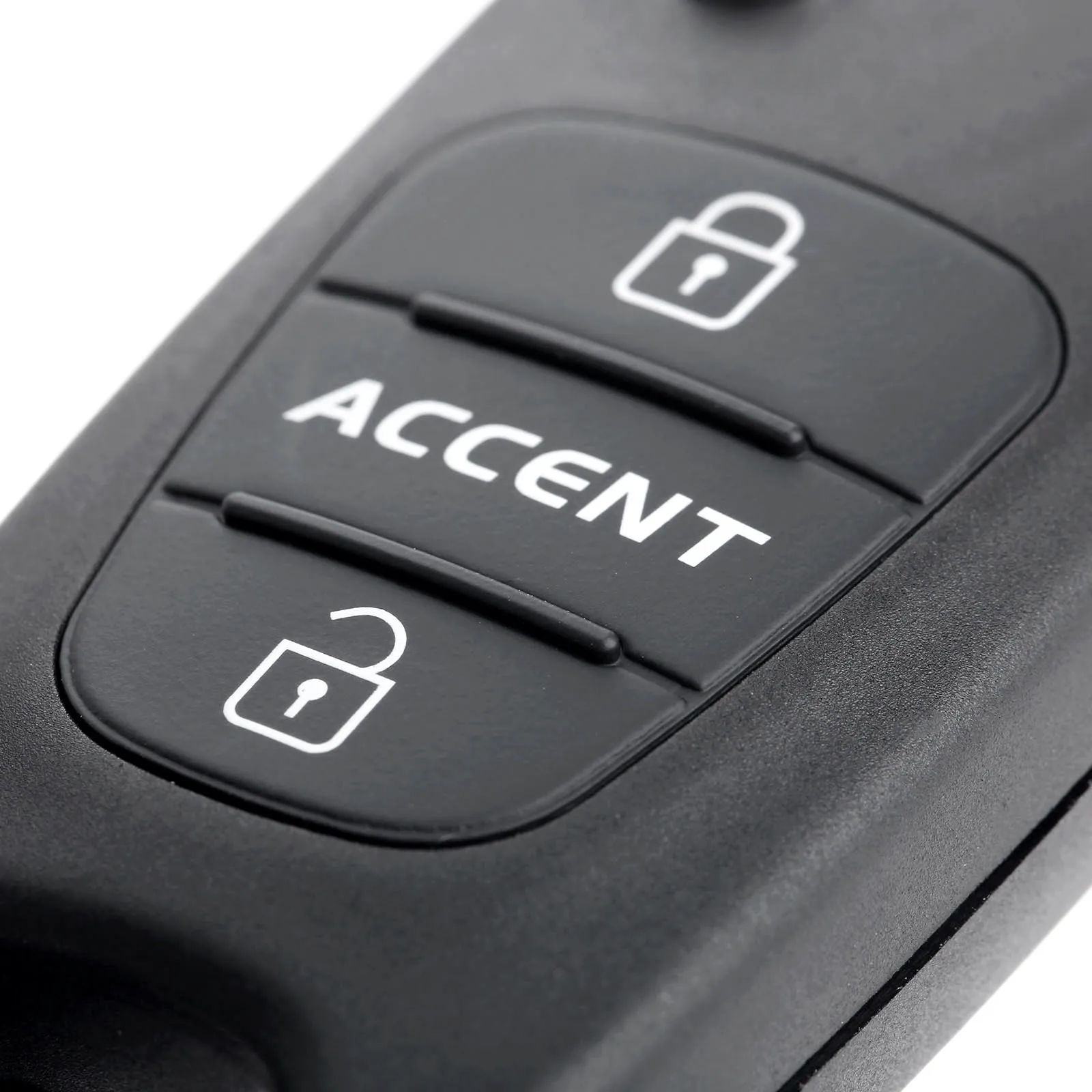 3 кнопки Замена Флип складной пульт дистанционного ключа оболочки чехол для Accent автосигнализации