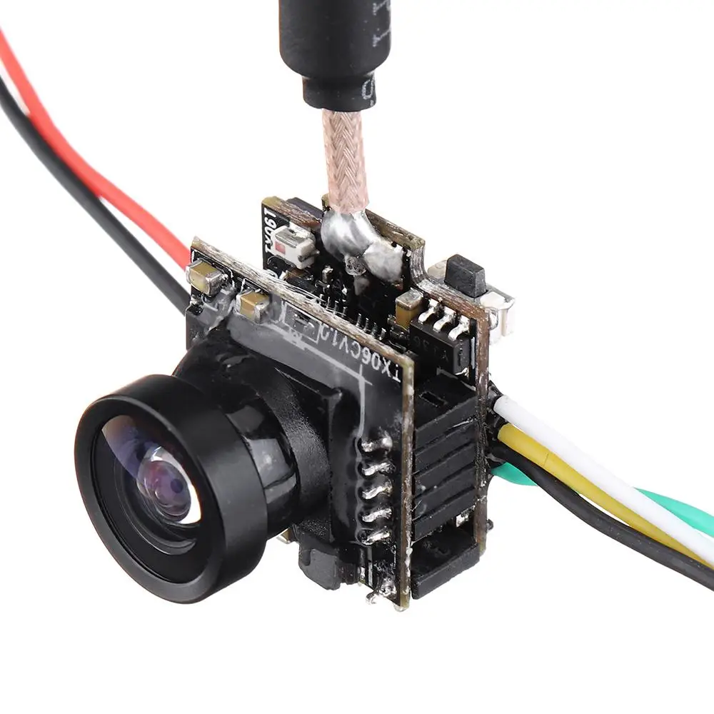 Eachine TX06 700TVL FOV 130 градусов 5,8 ГГц 40CH Смарт Аудио Мини FPV камера AIO передатчик для радиоуправляемого дрона