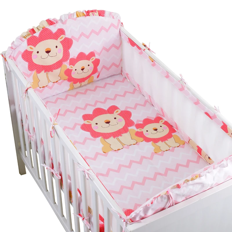 6 шт. Детские бамперы для кроватки с протектором|crib liner|breathable baby bumperbaby crib bumper |