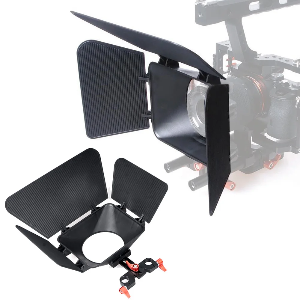 

Plastics Digital Matte Box Sunshade15mm Rail Rod for Sony A7 A7II DSLR Camera T3T1 Video Camcorder Photography Accessories