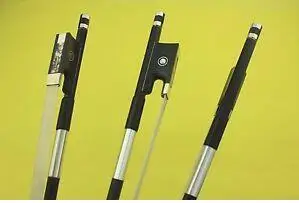 

1 pc professional 4/4 Carbon fiber violin bow Mongolia white horse Ebony Frog