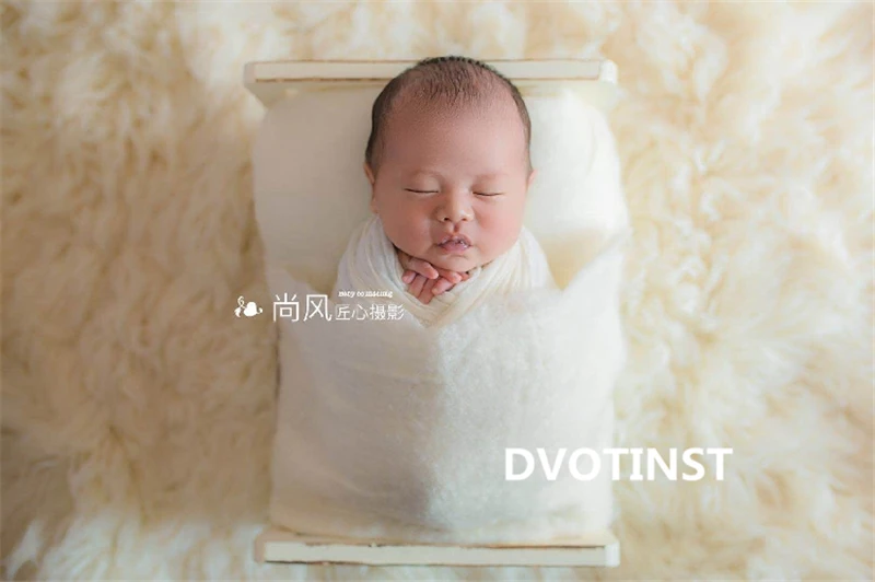 Dvotinst/реквизит для фотосъемки новорожденных; детские шерстяные обертывания с цветочным рисунком; одеяло; корзина; наполнитель; аксессуары для фотосессии в студии - Цвет: 20