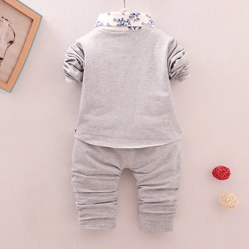 Spring Autumn Baby Clothing Sets Children Boys Tracksuits Kids Brand Sport Suits Kids Long Sleeve Shirt +pants 2pcs Set
