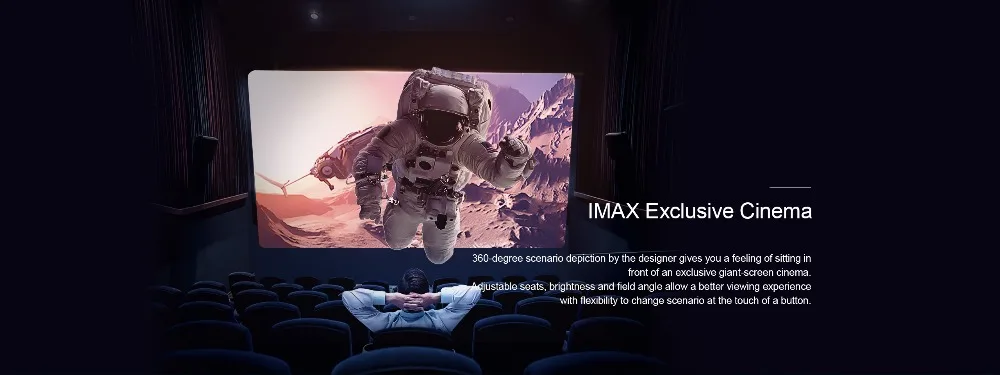 DeePoon P1 2,5 K Очки виртуальной реальности поддержка 4k 3D IMAX экклюзионный кинотеатр все в одном vr очки с wifi android 7,1 vr