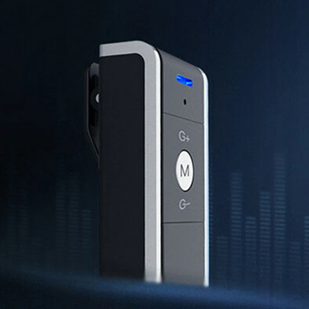 Портативный 3,5 мм разъем Bluetooth V4.2 музыкальный приемник HIFI усилитель цифровой обработки сигналов громкой связи для автомобильного аудиоадаптера стерео с зажимом