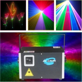 

4.5W Auto+sound active full color rgb laser disco lighting for logo display disco laser light