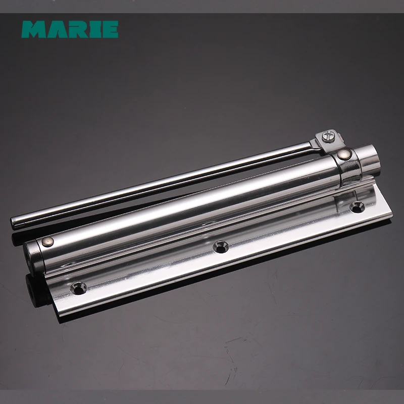 1pc Reliable Aluminum Door Closer Adjustable Surface Mounted Spring Automatic Door Closers for Home Hotel Room Doors