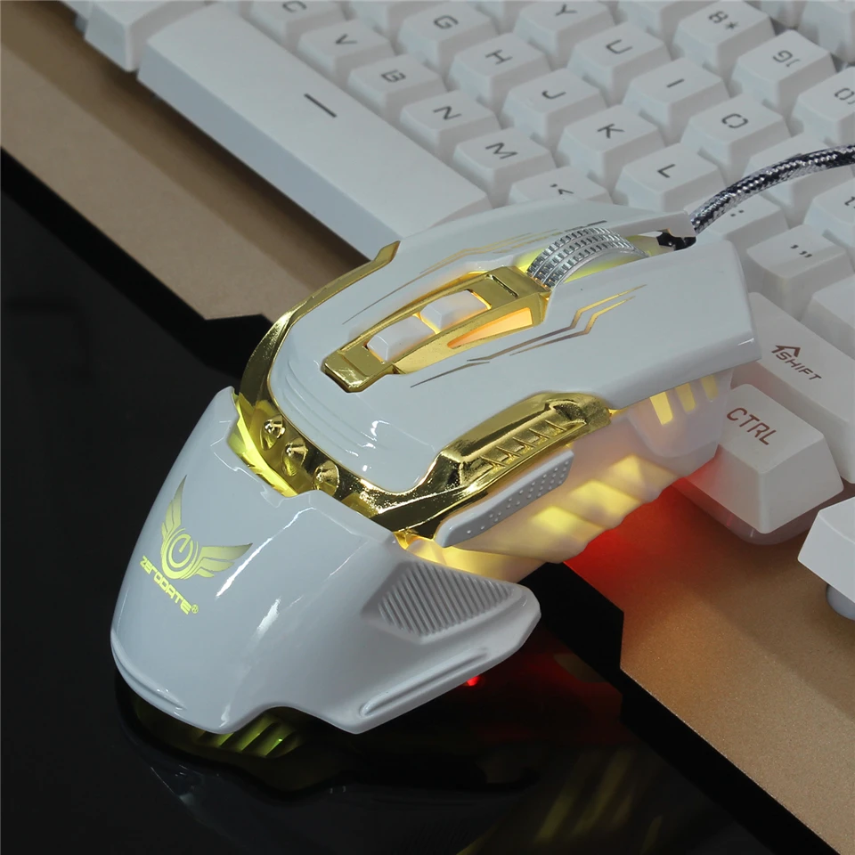 USB игровая мышь 1,7 м Professional Gamer Macro Definition 4 Уровня Регулируемая 3200 светодио дный dpi Проводная светодиодная Mause для настольной игры