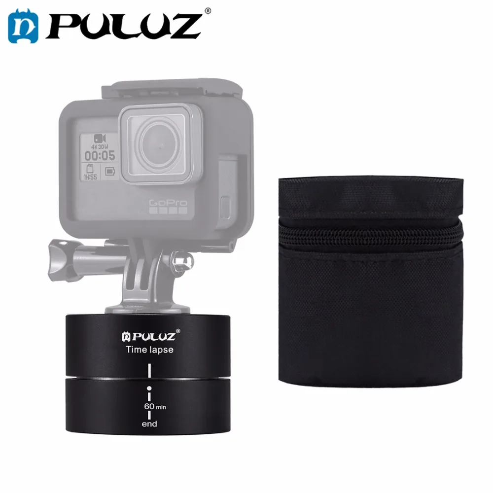 PULUZ Camra промежуток времени 360 Панорамное вращение панорамирования 60/120 минут Gopro