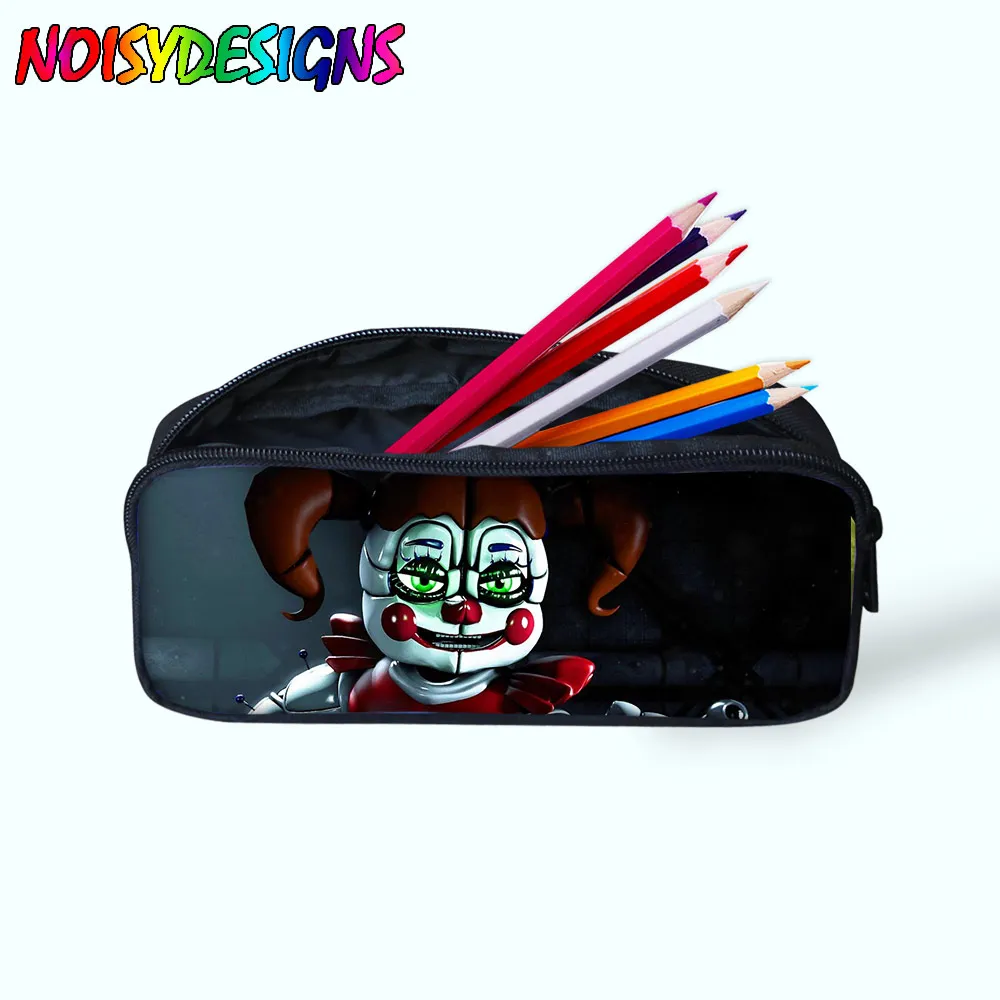 

Five Nights At Freddys School Supplies Pencil CaseTeenage Students Boys School Children Kids Pouch Girls Makeup Bag Dropshipping