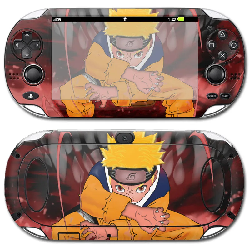 Anime Naruto Vinyl Skin Sticker Protector For Sony Playstation Psvita 1000 For Psv 1000 Decal Skin Stickers Stickers Aliexpress