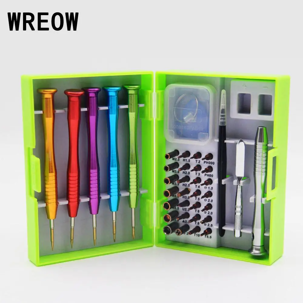 

40 in 1 Opening Repair Tools Screwdriver Set Precision Smart Phone Laptop Watch Computer Repair Tool Kit Multi Tool G6