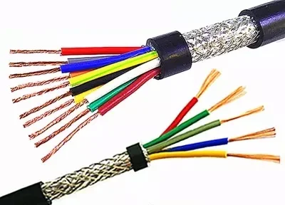 

Pure copper shielding line RVVP4 core 5 core signal line control cable