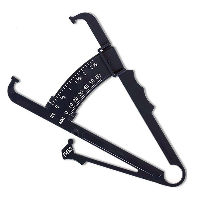Personal Body Fat Caliper Tester Fitness Analyzer Measure Charts Fitness Health Keeper Slim Fitness Equipment Accessories 25