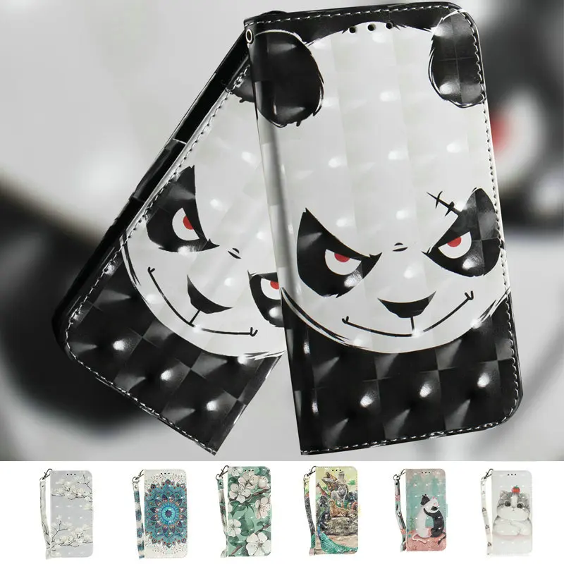 6.4'' Fashion Flip for LG V40 Case 3D Cute Wallet Coque ThinQ 360 Protective Shockproof V 40THINQ Cover Armor  | Отзывы и видеообзор