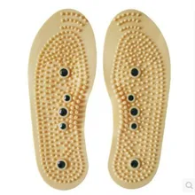 1 par de alta qualidade magnética terapia ímã palmilhas massagem homem/mulher sapato conforto almofadas emagrecimento palmilhas