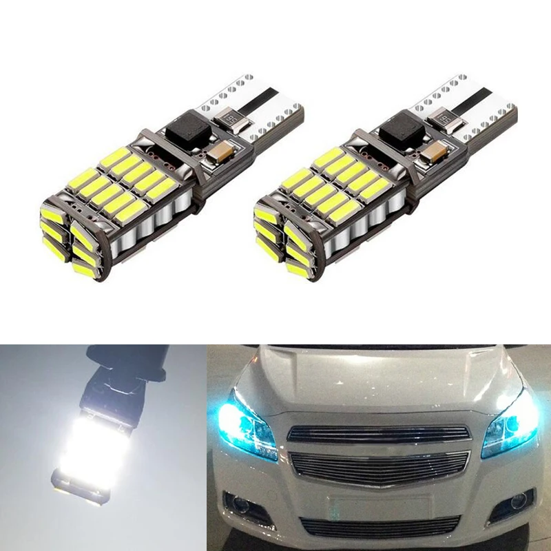 

2x T10 LED W5W LED Car LED 12V Auto Lamp Clearance Light Parking For Chevrolet Cruze Aveo Captiva Lacetti Sail Sonic Camaro