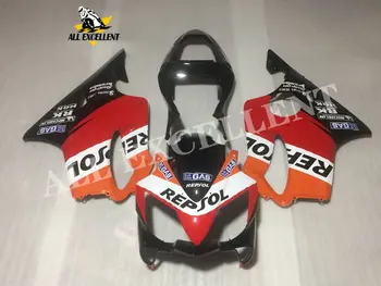 

Modification accessories Sports bodywork Full fairing kit red painted For HONDA CBR600 F4I 2001-2003 2002 Injection PAINTED