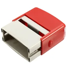 Горячая 1 шт. индивидуальная Самостоятельная Заправка чернилами резиновый комплект печатей Бизнес Имя Адрес DIY LFD