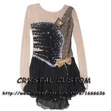 Горячая Распродажа платье для фигурного катания для девочек изящное Новое Брендовое Фигурное катание на льду платье для соревнований DR2772