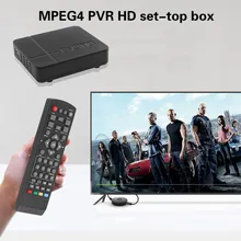 K2 DVB-T/T2 Terrestrial Receiver H.264 MPEG-2/4 PVR Video TV Box Set Top HDTV