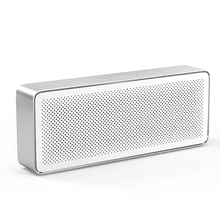 Белый Xiaomi HD стерео динамик квадратная коробка 2 Bluetooth V4.2 1200 мАч Aux линейный портативный беспроводной динамик с микрофоном