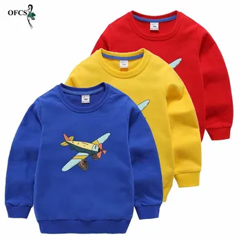 

New Arrival Children Boys Long sleeve Sweaters Brand Casual O-Neck Cartoon Cotton 100% Baby's Pullovers For 2-12Y Kids Clothing