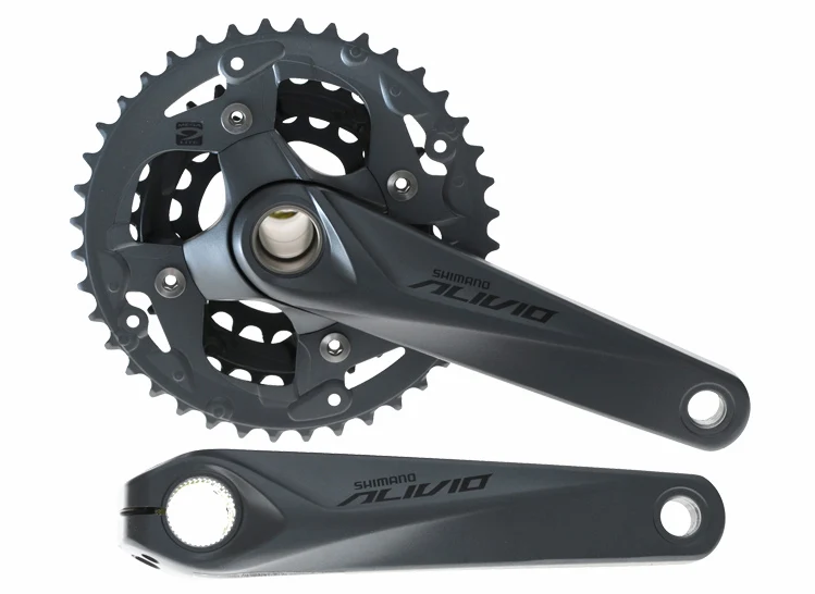 Коленчатый набор shimano Alivio m4050 FC M4050 с ВВ холлоутек детали для велосипеда|alivio
