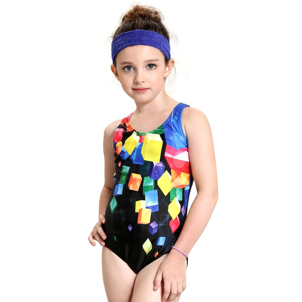 One Piece Kids girls Swimsuit infantil swimwear for girls bathers ...