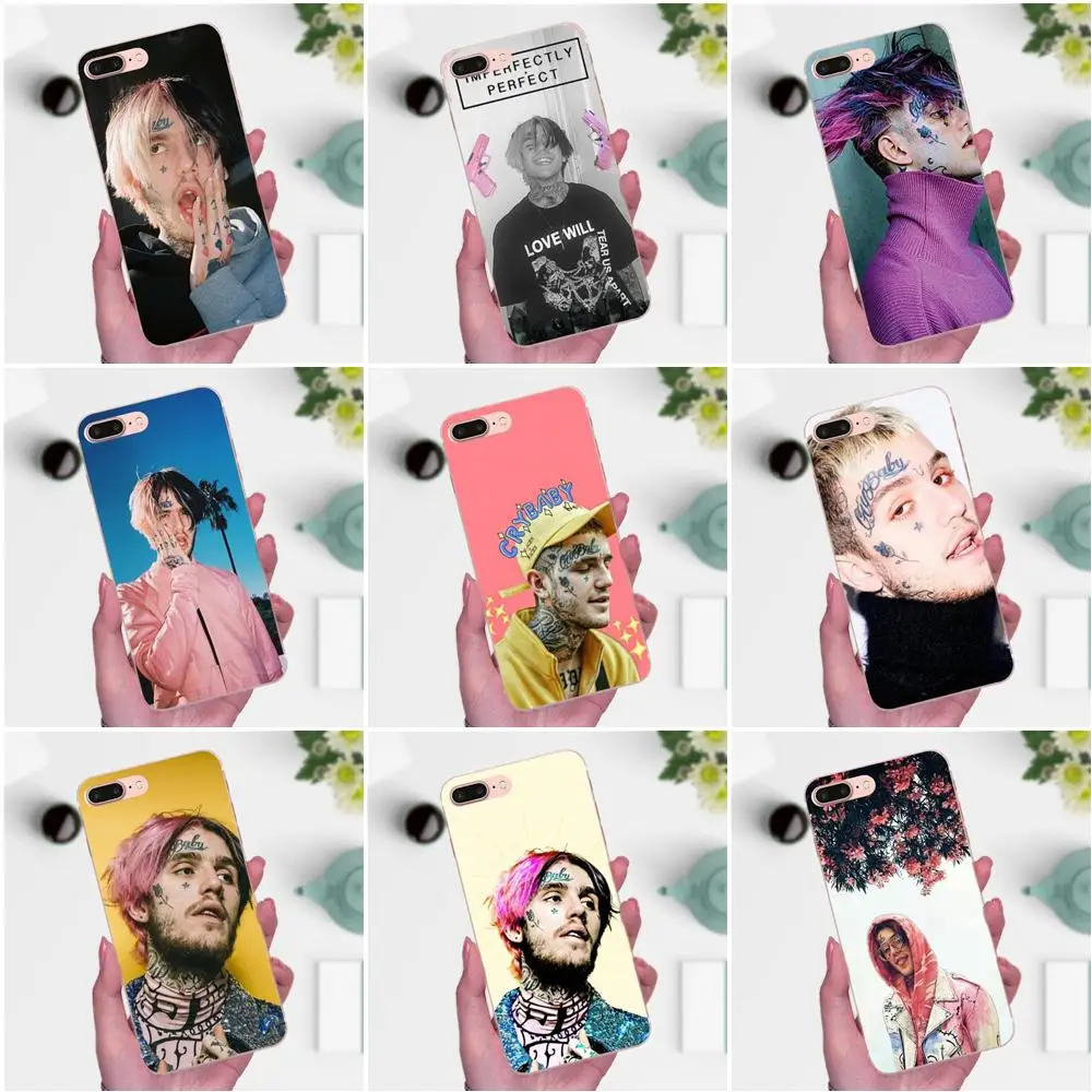 Для Xiaomi Note 3 4 Mi3 Mi4 Mi4C Mi4i Mi5 Mi 5S 5X 6 6X 8 SE A1 Max Mix 2 мягкий чехол из ТПУ Lil Peep Bo Colorful |