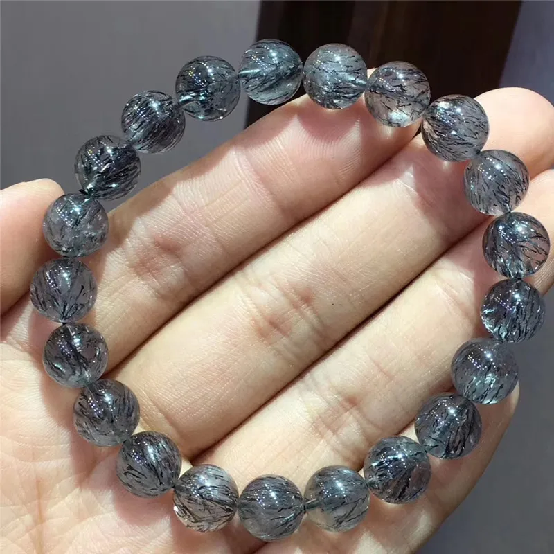 Natural Black Currant Super 7 Melody Quartz Fashion Bracelet (6)