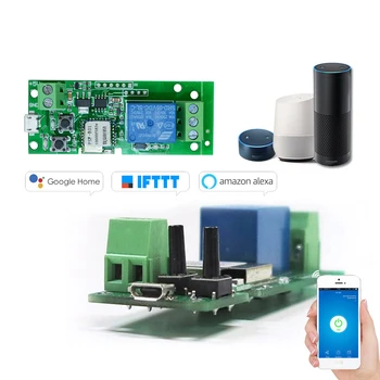 

USB DC5V Wifi Switch Wireless Relay Module Smart Home Automation Modules Phone APP Remote Control Timer Switch for Alexa