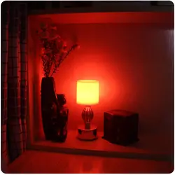 Светодиодный настольная лампа Гостиная изменение цвета атмосферное освещение 7 цветов установка Бесплатная доставка 40 шт./лот