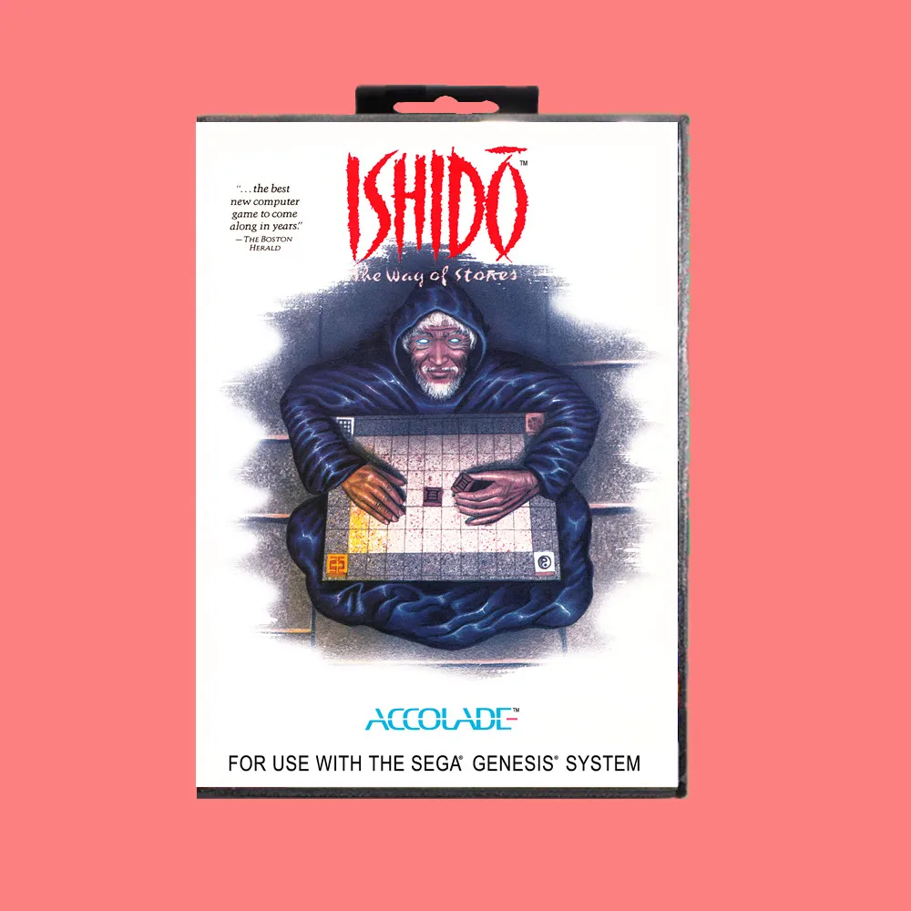 Ishido 16 бит MD игровая карта с розничной коробкой для sega Genesis& Mega Drive