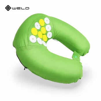 

New Product Neck Acupressure Pillow U Acupressure Pillow Massage Acupressure Pillow Acupuncture Pillow Free Shipping 3 Color