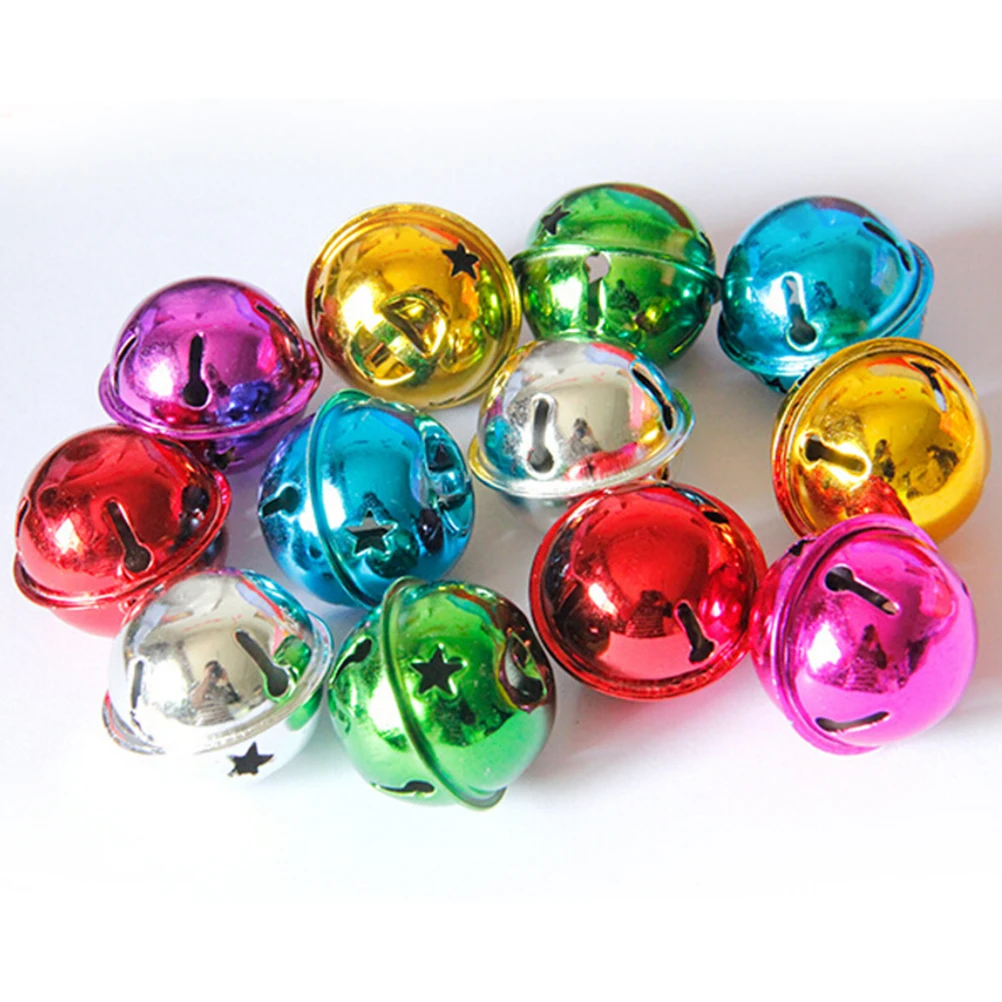 30mm Mix Color 10Pcs/lot Small Jingle Bells Bells Festival Jewelry