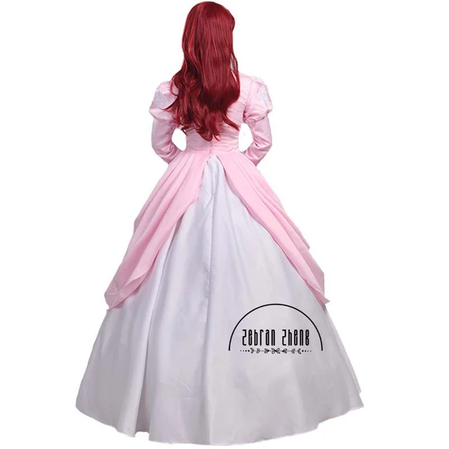 New Year Little Mermaid Costume Halloween Child Princess Ariel Dress Fluffy  Girl Green Puff Sleeve Dress Birthday Gown Infant - Girls Casual Dresses -  AliExpress