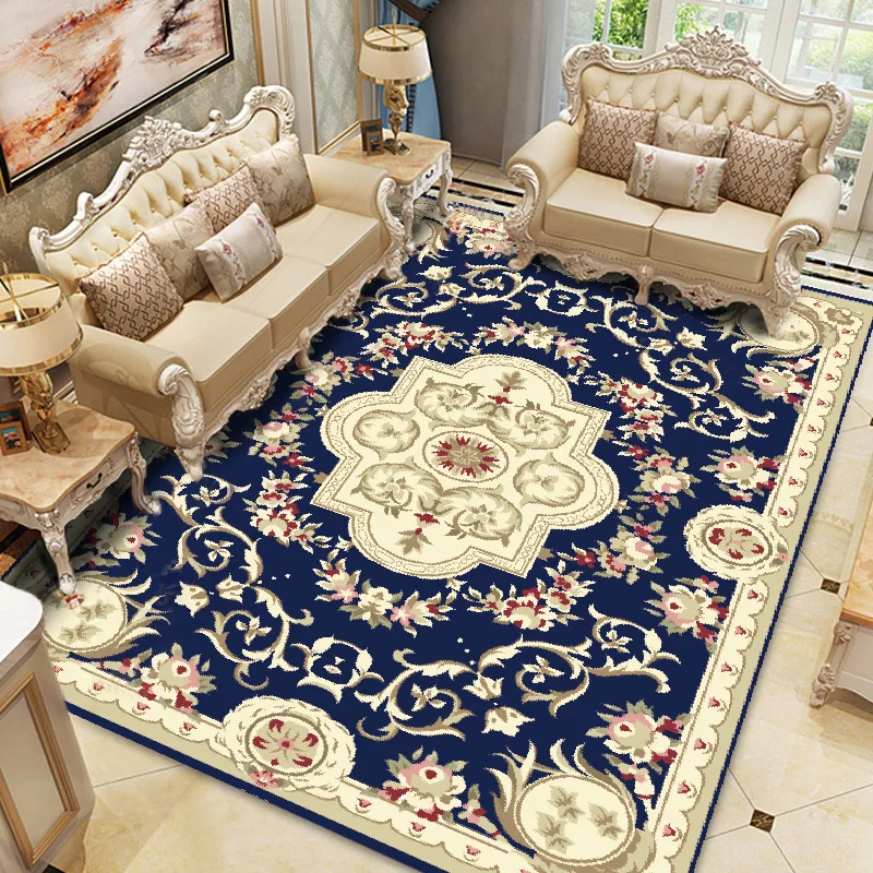 Высококачественные роскошные домашние ковры для гостиной журнальный столик большая площадь Роскошный Коврик tapete para sala диван пол коврик для гостиной - Цвет: 6